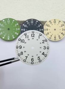 28.5mm Sterile Watch Dial Green Luminous Fit NH35 NH36 VH31 ETA 2824 PT5000 Miyota 8215 DG2813 Movement Mod Parts