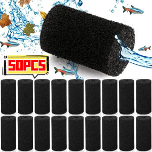 50/5x Pre Filter Sponge Aquarium Fish Tank Inflow Inlet Filter Foam Roll Leach Sponge Tool for Prevent Fish Shrimp Being Sucked