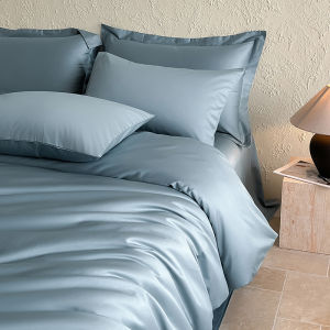Pure Cotton Long Staple Four-Piece Bedding Set Dormitory Three-Piece Coverlet Single Bed Sheet Comforter Cover Quilt Cover