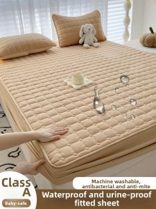 MENGWEIJUE | Waterproof Full Enclosure Bed Mattress Protector with Padding