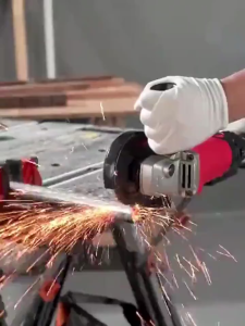 REAIM 1000W Electric Angle Grinder Industrial High Quality Accessories Diamond Cutting Heavy Duty power toolsgrinders