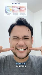 Pasta Gigi Bubuk Pembersih Gigi & Menghilangkan Bau Mulut