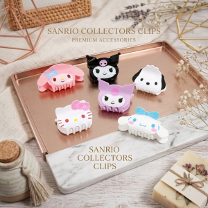 Sanrio | Sanrio Non-slip Durable Strong Grip Thick Hair Casual Gift Acrylic Hair Claw Hair Accessories Decoration