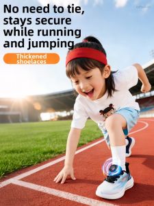 ZHIHAOEN | Rotary Snap Shoe Lacing Fastener for Kids