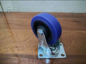 ล้อ ล้อยาง TPR ล้อรถเข็น ล้อแป้นหมุน ล้อมีลูกปืน เข็นลื่นเข็นเงียบ แบบล้อเป็น และล้อตาย มีให้เลือก 2ขนาด : 4นิ้ว และ5นิ้ว