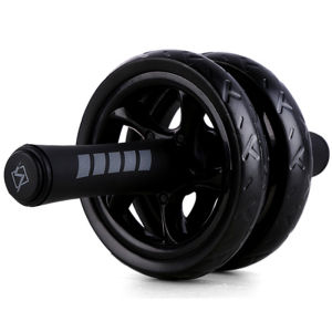 Thicken Abdominal Workout Roller Strong Load Bearing Double Wheel AB Roller No Noise Non-slip Abdominal Exercise Wheel Beginners