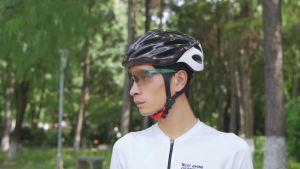 West Biking | WEST BIKING Photochromic Polarized Cycling Glasses Rimless Sports Sunglasses UV400 Lightweight Running Driving Outdoor Goggles