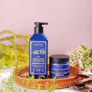 Combo Gội Xả Nam Nng Thảo Dược Bồ Kết Hà Thủ Ô (Gội 500gr + Xả 200ml)
