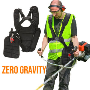 Zero gravity Harness Strap Belt Lawn Mower Power Pruner Double Trimmer Shoulder Adjusted Band For Brush Cutter & Trimmer Garden