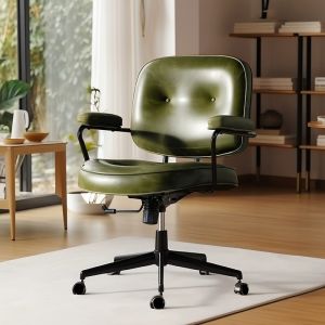 AIDESHENG | Ergonomic Leather Office Chair