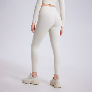 กางเกงโยคะทรงเข้ารูปพับได้ กระเป๋า ระบายอากาศได้ดี กางเกงวิ่งสำหรับผู้หญิง กางเกงกีฬาฟิตเนส ฤดูใบไม้ผลิ ฤดูร้อน ฤดูใบไม้ร่วง ฤดูหนาว กางเกงขายาว ระบายความชื้นได้เร็ว