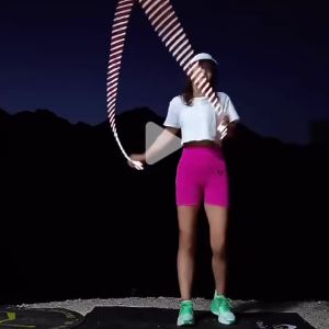 Flow Exercise Rope For Fitness Flow Double Braid Workout Rope Adjustable Length Jump Ropes For Men And Women Home Gym Workout