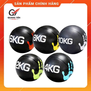 Bóng tạ tập thể lực medicine ball cao cấp chính hãng