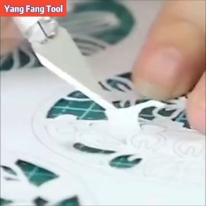 13Pcs Carving Tool Craft Sculpture Paper Cutting Blade Precision Engraving Cutter Non-Slip Hand Tool DIY Art Hobby Repair Set