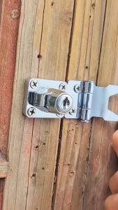 Ổ khóa cửa tủ núm vặn có chất liệu thép không gỉ