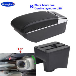 For Volkswagen POLO 2010-2018 Armrest Box For VW POLO Mk5 6R Vento Car Armrest Interior Retrofit Car Storage box Car Accessories