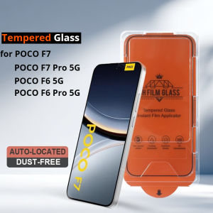 2PCS Dust Free Easy Installation Screen Protector For Xiaomi Poco F7 Pro Tempered Glass Xiaomi Poco F6 Phone Glass Poco F6 pro
