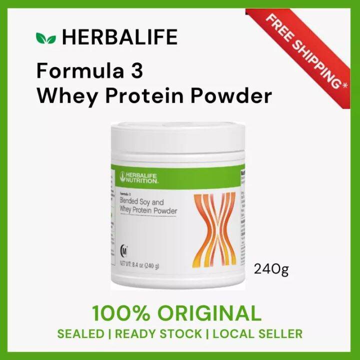 👍Herbalife🌈 Formula 3 (F3) Blended Soy and Whey Protein Powder