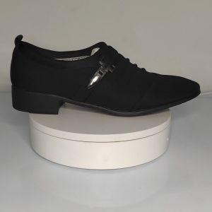 Prikol Ujung Lancip Sepatu Pantofel Pria Pantofel Tanpa Tali Kerja Kantor Sepatu Formal Gaya Murah Hitam Pria Biru Sepatu Santai Keren 074