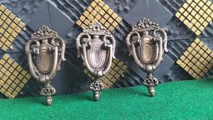 Ketukan Pintu Rumah Kuningan 014 Bel Pintu Kuningan 1 pcs Bell Knocker