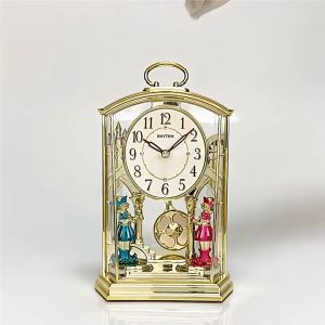 นาฬิกา RHYTHM บ้านที่ตกแต่ง 14 x 22.8 ซม. ลูกตุ้มแขวนลายดอกไม้ ราคาที่มีโชค ตั้งแต่ 7,990 บาท