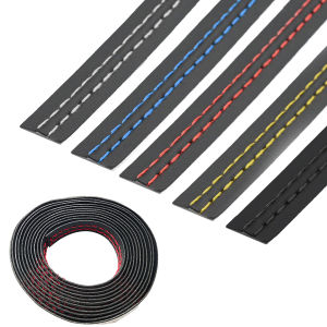 General Motors decorative strip Pu leather DIY woven decorative line strip door dashboard sticker car interior accessories