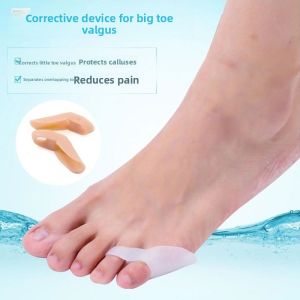 Mens Foot Toe Spreader Splitter Corrector for Inward Turning Little Toe Thumb Outward Turning Corrector Protective Cover