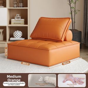 maitian | Light Luxury Tofu Block Design Leisure Combination Sofa For Single Person
