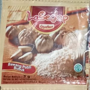 Bawang putih bubuk 1 renceng isi 12 sachet