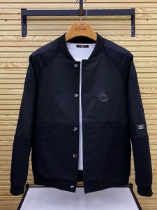 T187 Autumn New Arrival Men Versatile European Fancy Baseball Collar Jacket Outwear Handsome Plaid Trendy Fashion