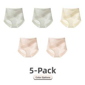 Miiow | High Waist Invisible Seamless Anti-Light Safety Pants Womens Tummy Control Butt Lifting Triangle Underwear Shaping Leggings