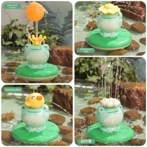 Auto-Sensing Lighting and Spraying Bath Toy