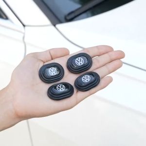 Car Door Gasket Trunk Sound Soundproof Thickening Cushion Seal Stickers Anti-shock Silicone Pad Shock Absorbing 1PCS