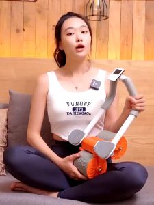 🔥【SG Ready Stock】🔥2023 NEW Elbow Support Rebound Roller Wheel Mutes Abdominal Training Exerciser Fitness Equipment 健腹轮