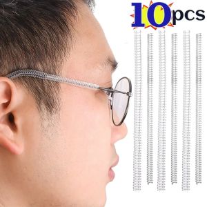 Anti Slip Spring Ear Hook Summer Women Men Transparent Elastic Glasses Retainers Daily Soft Comfortable Eye Glasses Accessories
