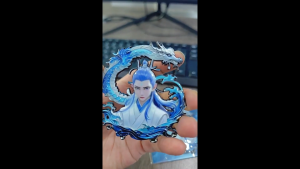 ส่งจากไทย  แม่เหล็กติดตู้เย็น เทพเนซาจา ตู้เย็นแม่เหล็ก 3D ตกแต่งตู้เย็น  Nezha Deity fridge magnet