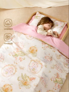 AIBEIDILA | Bộ Đồ Chăn Ga An Toàn Từ Cotton Cho Trẻ Nhỏ