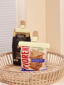 4pcs Bag Clips for Food Storage with Airtight Seal Grip Chip Clips Snack Bags Clips Sealing Clip