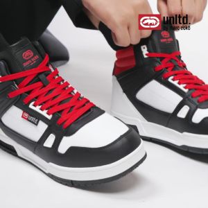 Marc Ecko Mens High-Top Fashion Sneakers EMT7419 - Black High-Cut Shoes