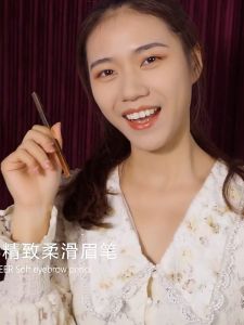 [Ready Stock+COD] Gold Slimming Eyebrow Pencil Cosmetics Makeup Tint Natural Long Lasting Eyebrow Waterproof Sweatproof