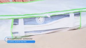 ถุงซีลสูญญากาศ ถุงใส่ผ้านวม ถุงใส่เสื้อผ้า จัดระเบียบ ถุงสูบลมออก ถุงใส่ผ้านวมใต้เตียง ถุงเก็บผ้าห่ม ถุงสูญญากาศ Vacuum bag พร้อมกระเป๋า