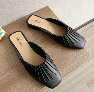 TEIN SHOP Wanita selesa sandal Flat dalaman & luaran selipar kasual tidak tergelincir biasa (Comfortable Women Flat Sandals indoor & outdoor Casual Slippers Non-slip Regular Fit)