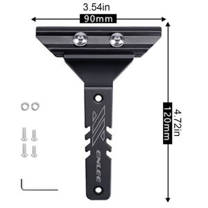 Bicycle Saddle Bottle Cage Extension Holder Aluminum Alloy Bicycle Water Cup Holder Saddle Mount Rack for MTB Road Bike
