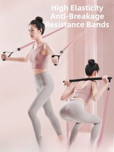 Womens Elastic Resistance Rope Home Fitness Strength Training Equipment Door Anchor Back Exercise Yoga Pulling Rope