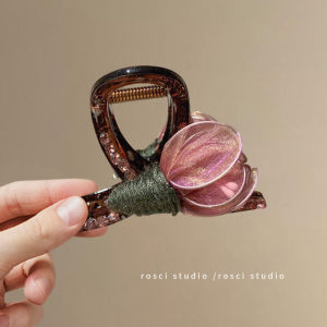 rosci | Kẹp Tóc Kích Trung Thiết Kế Hoa Tulip Lấp Lánh