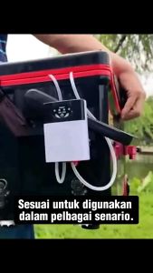 Sobo X Osean Master AC DC Silent Air Pump Battery Rechargeable Sb168 / Sb268 / A310 / A320 Portable Air Pump