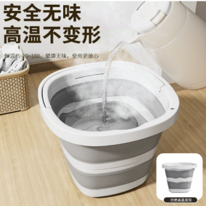Collapsible bucket for home use student dormitory hand-held small and large sizes travel car outdoor fishing portable plas