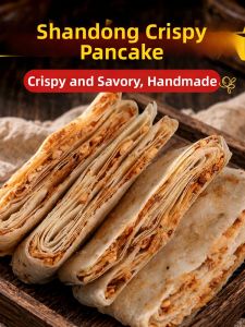 Handmade Multi-Flavor Peanut Thin Crispy Jianbing Ready-to-Eat Pancake