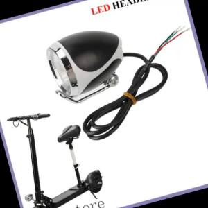 10 Inch Electric Scooter Headlight E-scooter Front Light For Kugoo M4 LED Lights Night Safety Cycling Equipment Scooter Parts