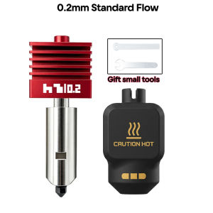 Upgraded Hotend For Bambu Lab A1 P2S Hardened Steel Nozzle 0.2/0.4/0.6/0.8mm Hot End H2D A1 Mini H2S X2D A2L H2C 3D Printer Part